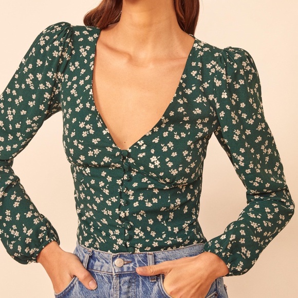 Reformation Nell Top Size XS - Picture 2 of 4